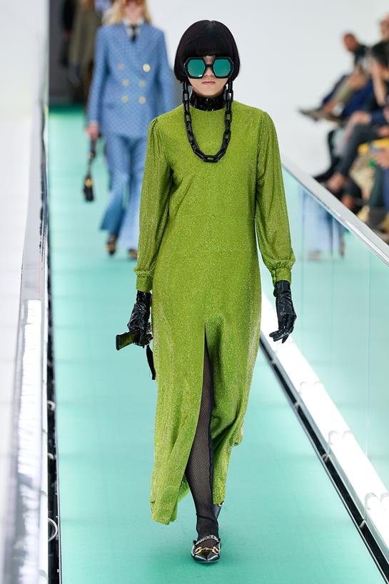 لباس جدید گوچی به رننگ سبز