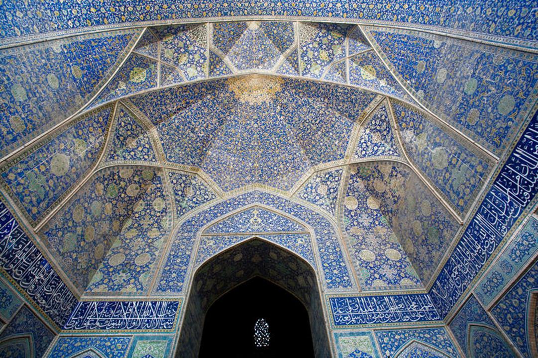 پرشین بلو آبی ایرانی معماری ایرانی اسلامی
