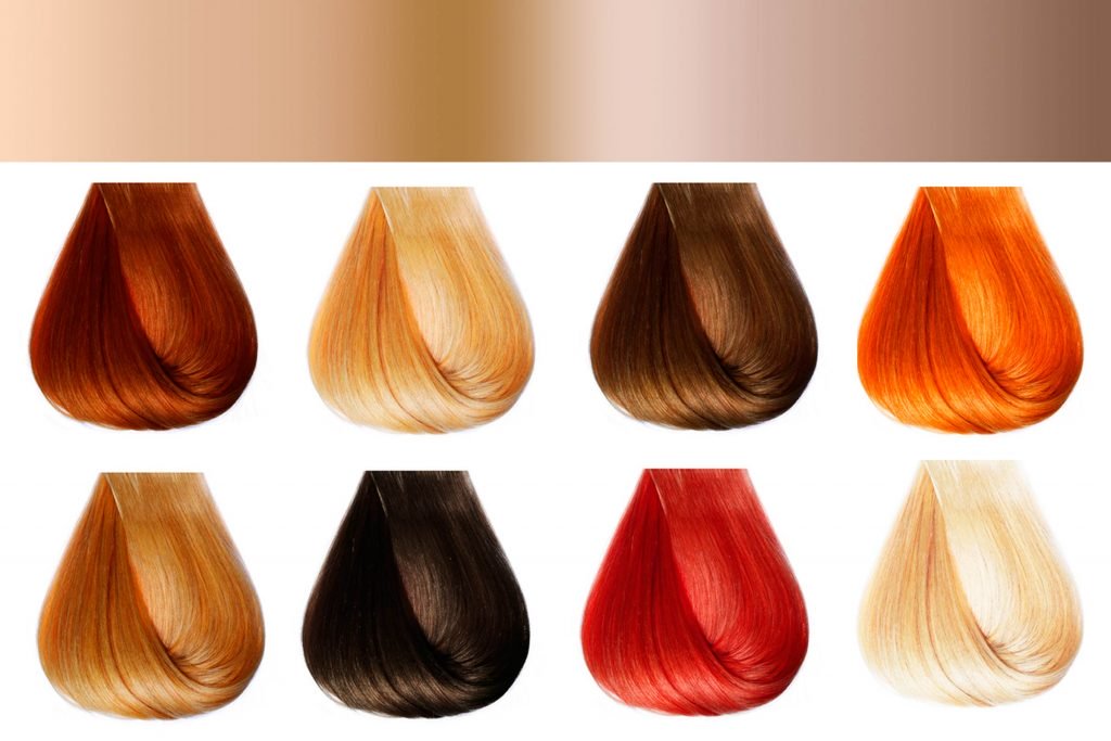 رنگ موی زنان برای پاییز