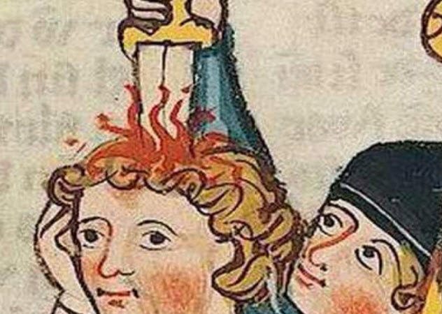 قتل در نقاشی و تصویرسازی قرون وسطی