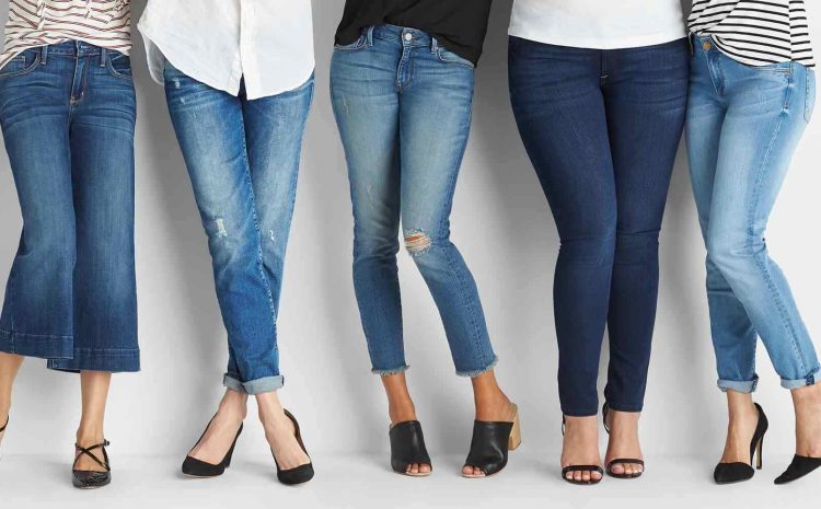 انواع استایل شلوار جین زنانه